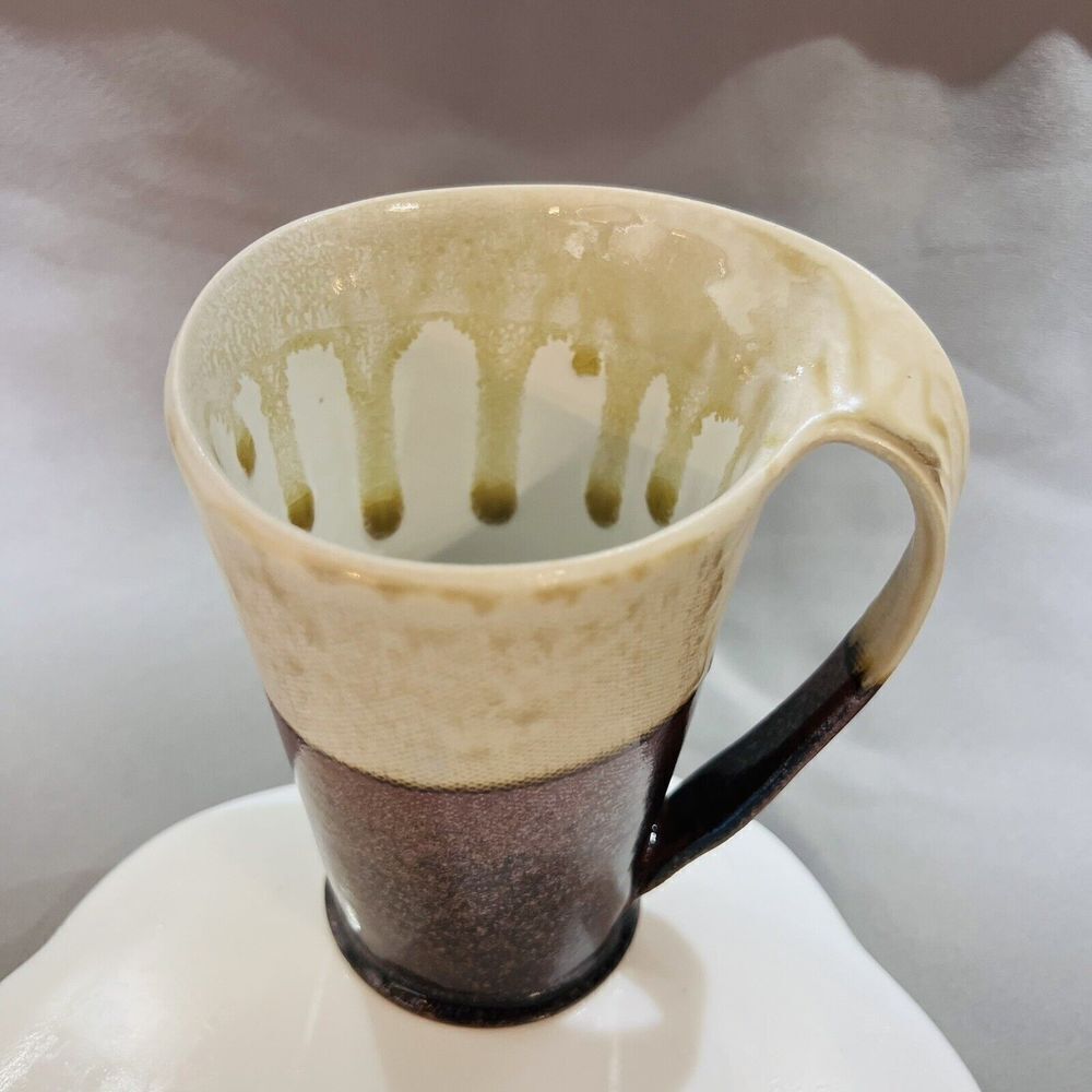 D. Dietrich Studio Pottery Mug Dripping Canada Parsons